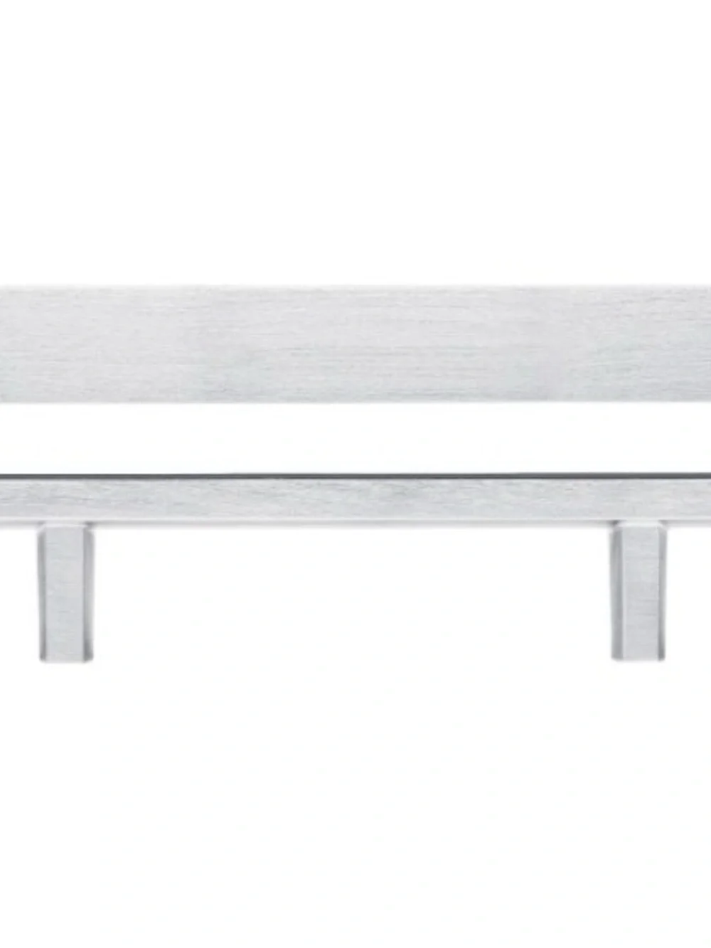 IKEA EKEBODA Cabinet Drawer Pull Handle 150mm Brushed Nickel NEW Sealed